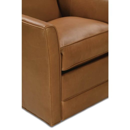 Picture of Times Square Leather Manual Swivel Recliner